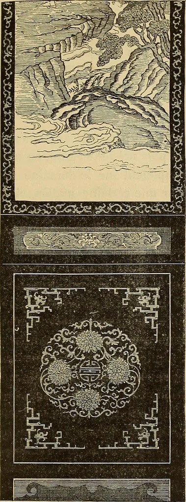 An illustration from Grammaire des arts décoratifs, décoration intérieure de la maison, 1882, leaf 125