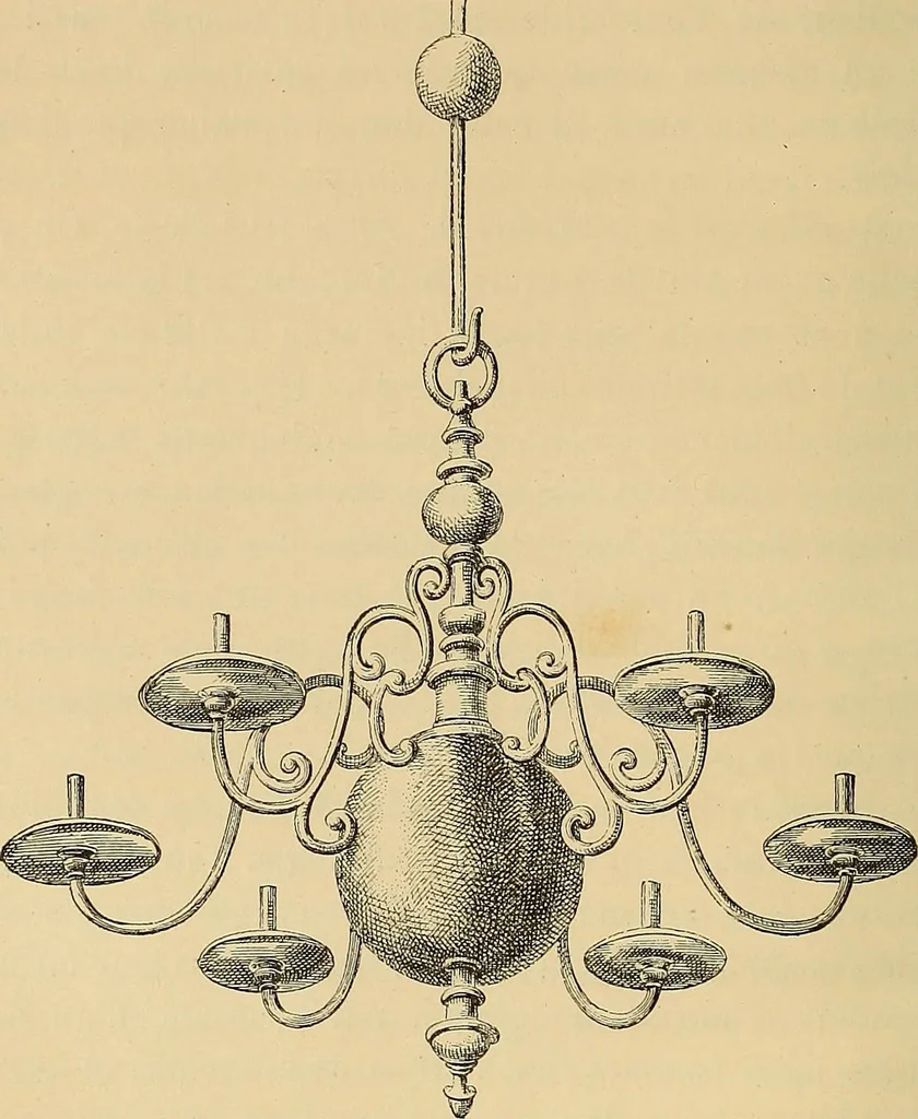An illustration from Grammaire des arts décoratifs, décoration intérieure de la maison, 1882, leaf 224