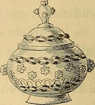 An illustration from Grammaire des arts décoratifs, décoration intérieure de la maison, 1882, leaf 282