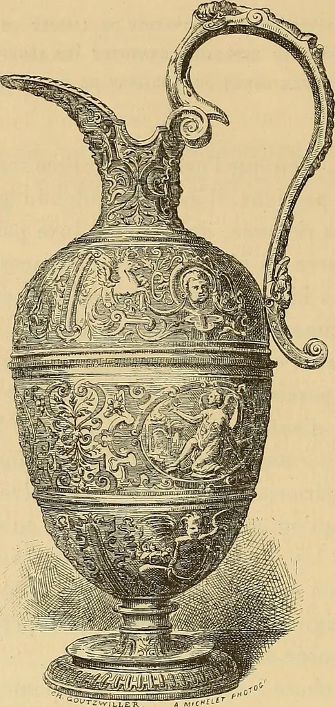 An illustration from Grammaire des arts décoratifs, décoration intérieure de la maison, 1882, leaf 308