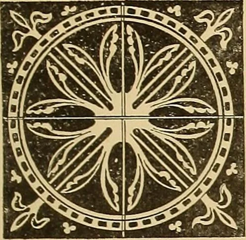 An illustration from Grammaire des arts décoratifs, décoration intérieure de la maison, 1882, leaf 31