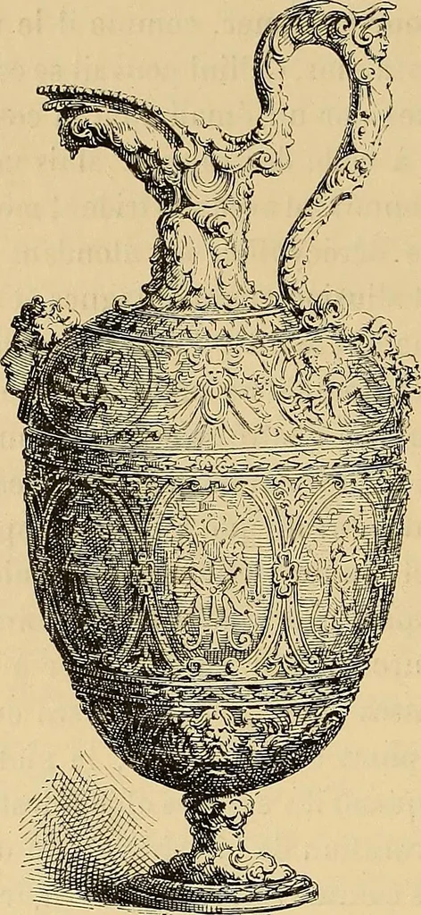 An illustration from Grammaire des arts décoratifs, décoration intérieure de la maison, 1882, leaf 324