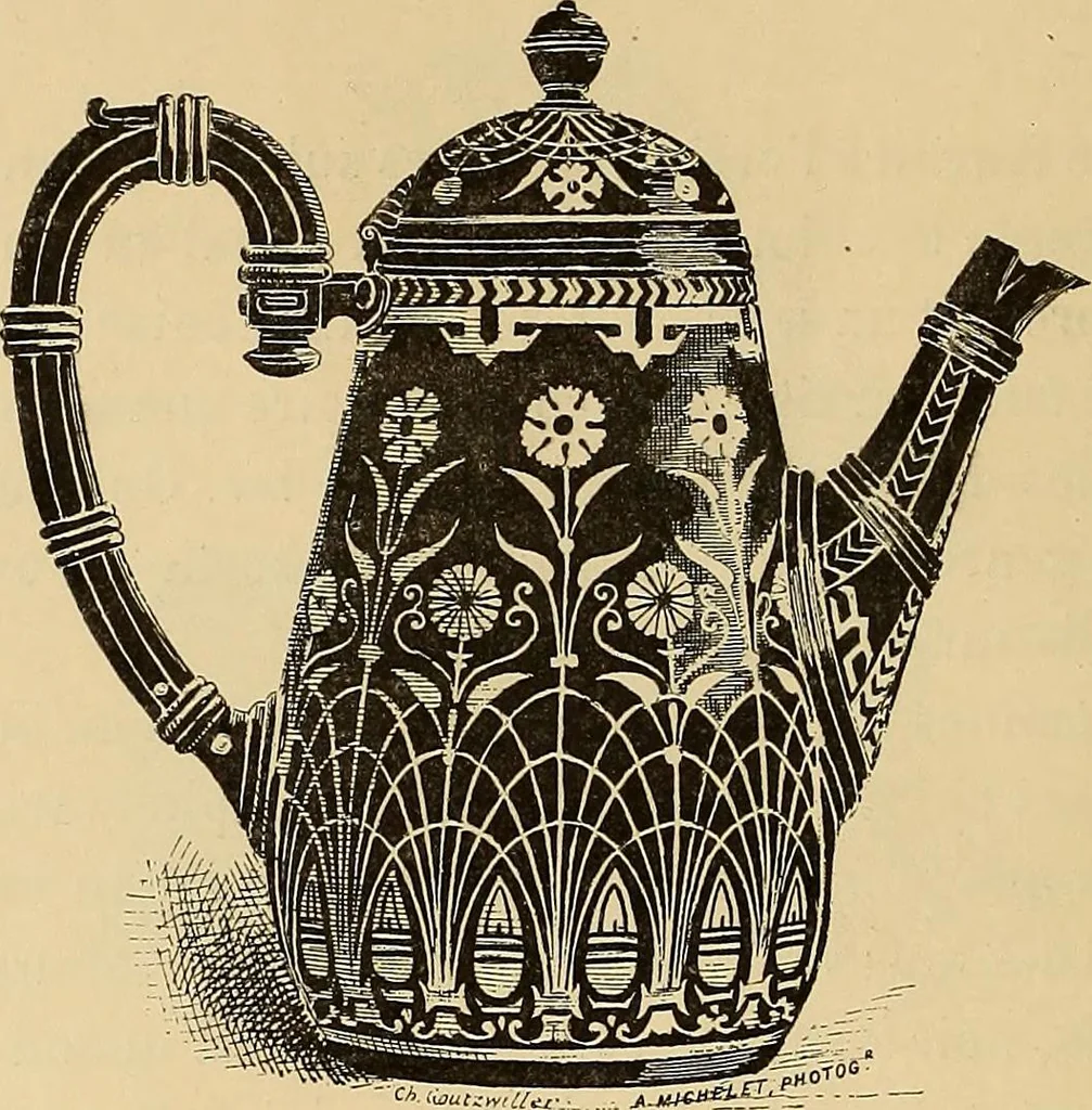 An illustration from Grammaire des arts décoratifs, décoration intérieure de la maison, 1882, leaf 330