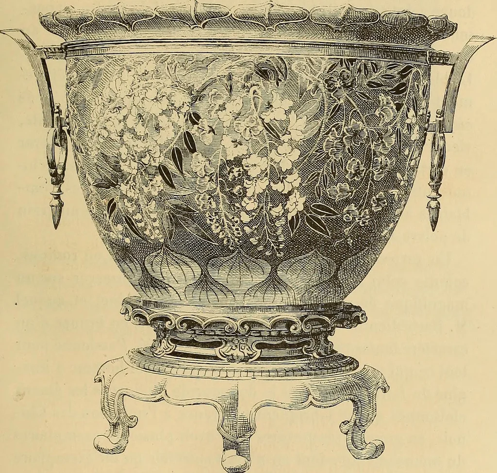 An illustration from Grammaire des arts décoratifs, décoration intérieure de la maison, 1882, leaf 357