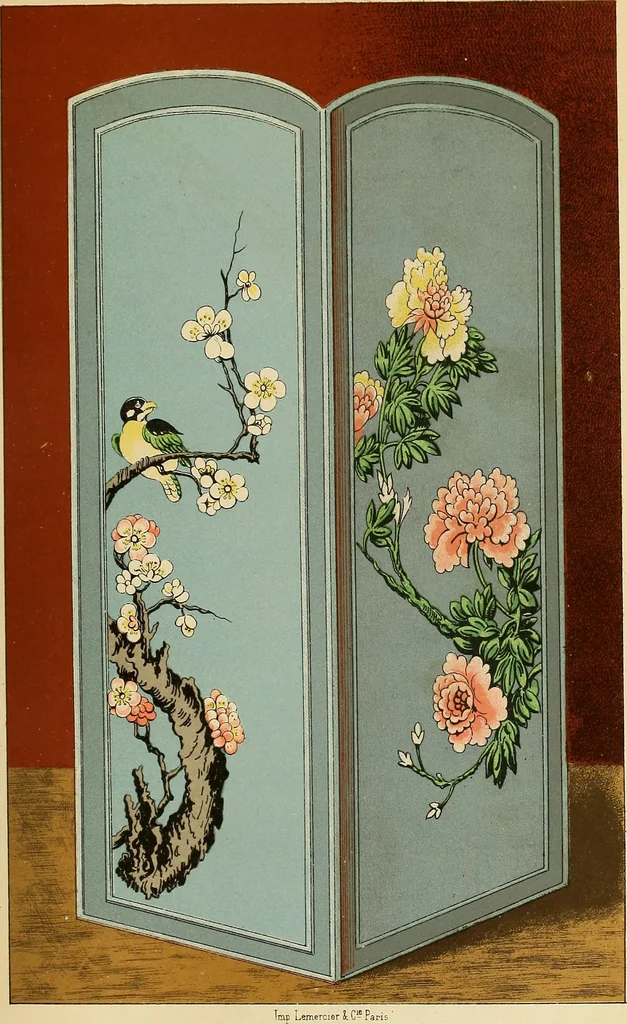 An illustration from Grammaire des arts décoratifs, décoration intérieure de la maison, 1882, leaf 431