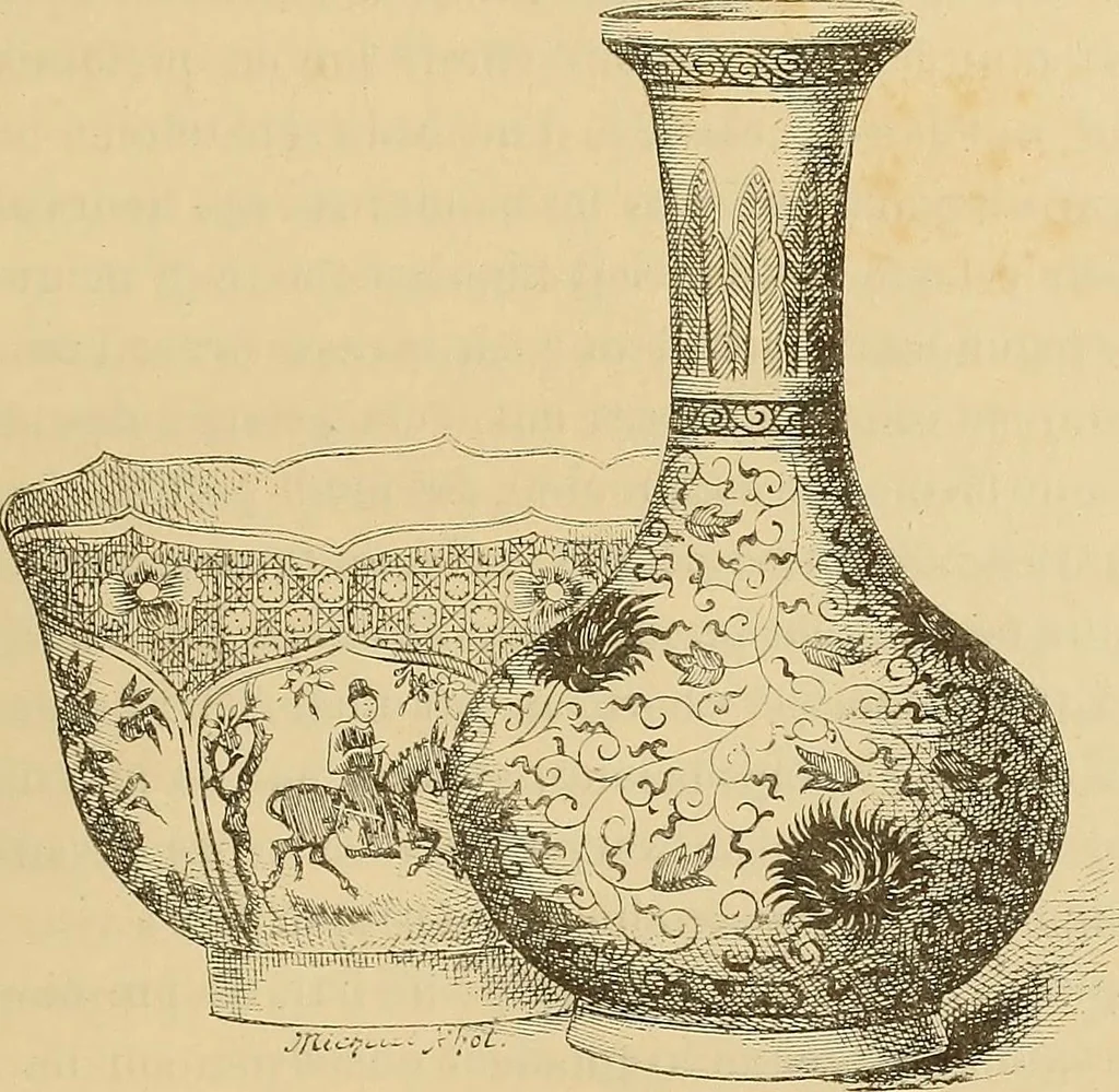 An illustration from Grammaire des arts décoratifs, décoration intérieure de la maison, 1882, leaf 435