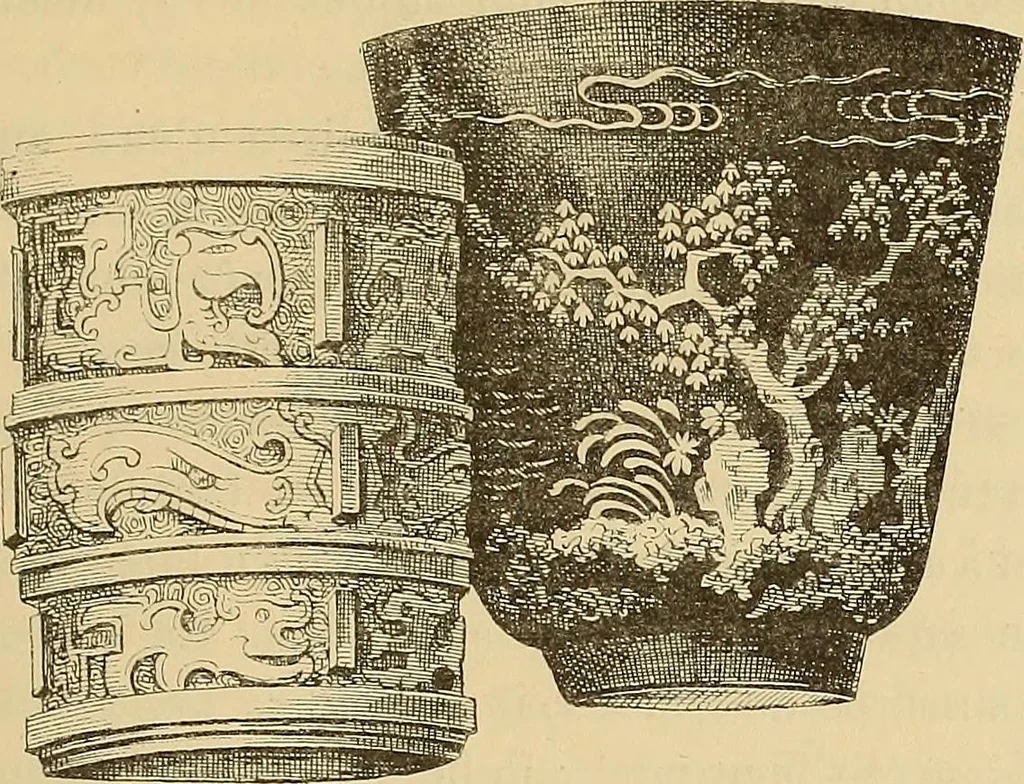 An illustration from Grammaire des arts décoratifs, décoration intérieure de la maison, 1882, leaf 443