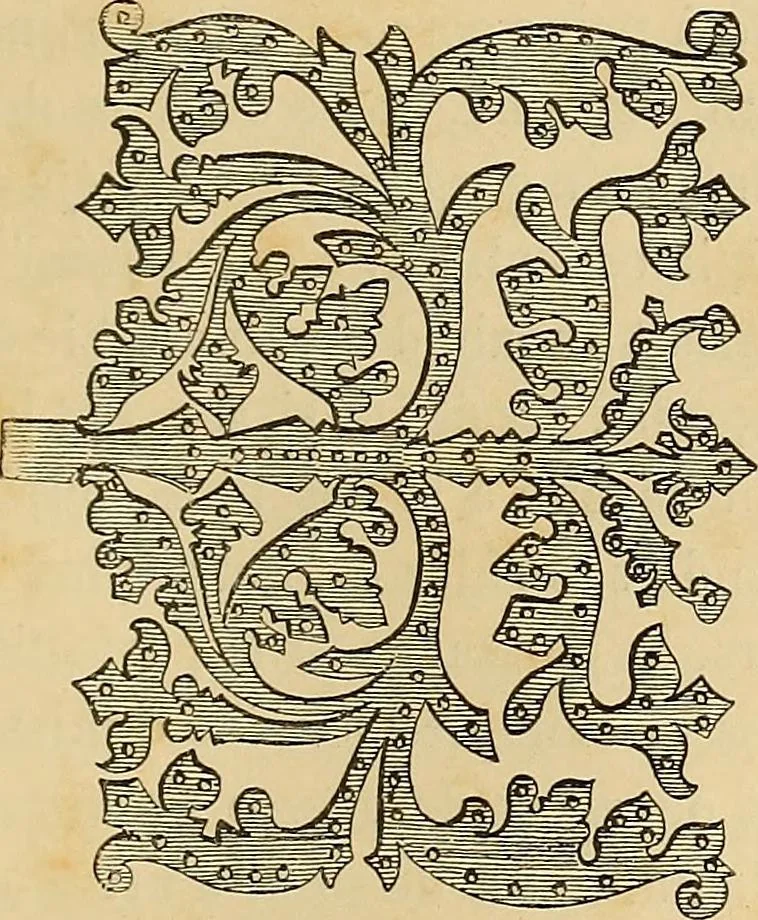 An illustration from Grammaire des arts décoratifs, décoration intérieure de la maison, 1882, leaf 47