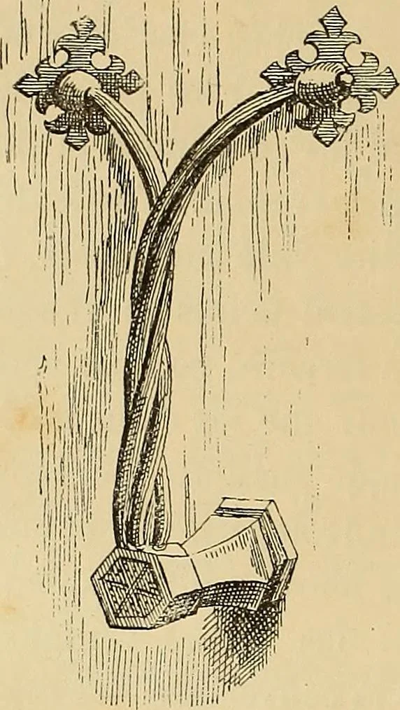 An illustration from Grammaire des arts décoratifs, décoration intérieure de la maison, 1882, leaf 54