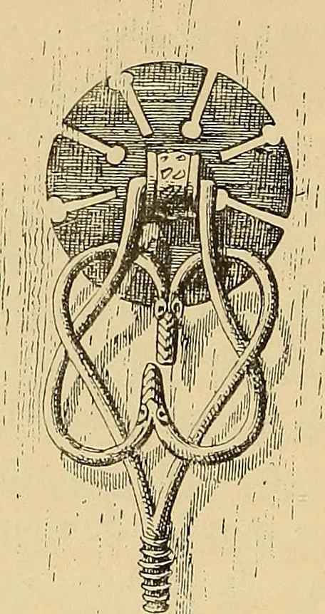 An illustration from Grammaire des arts décoratifs, décoration intérieure de la maison, 1882, leaf 62