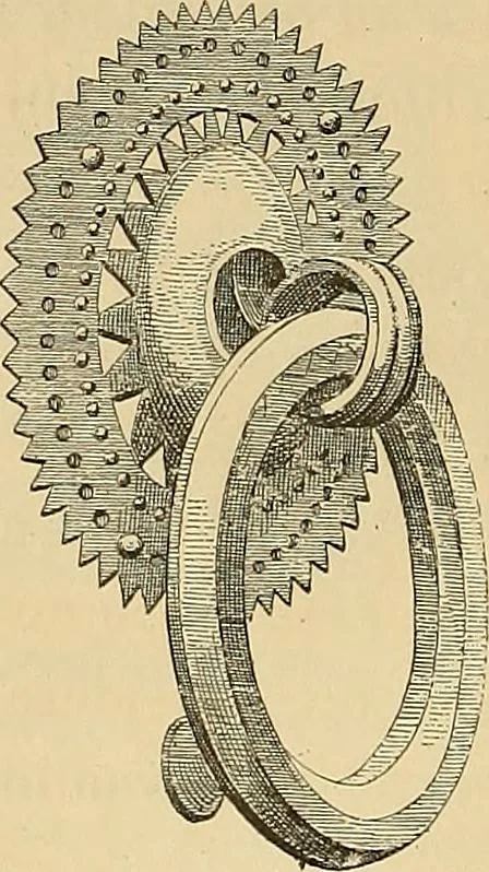 An illustration from Grammaire des arts décoratifs, décoration intérieure de la maison, 1882, leaf 72