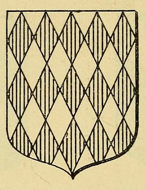 An illustration from Grammatica araldica ad uso degli italiani, 1904, leaf 124