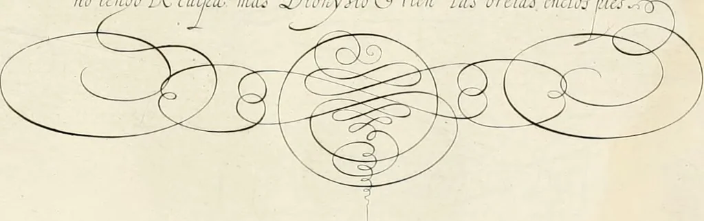 An illustration from Gram[m]ato-graphices : jn qvo varia scripturae emblemata, belgicis, germanicis, italicis, hispanicis, gallicis, et latinis characterib[us] exarata : cum singulorum anatomicis fundamentis ad exacté pingedum perquàm utilia, oculis spectanda jmitandaq[ue], proponuntur, 1605, leaf 52