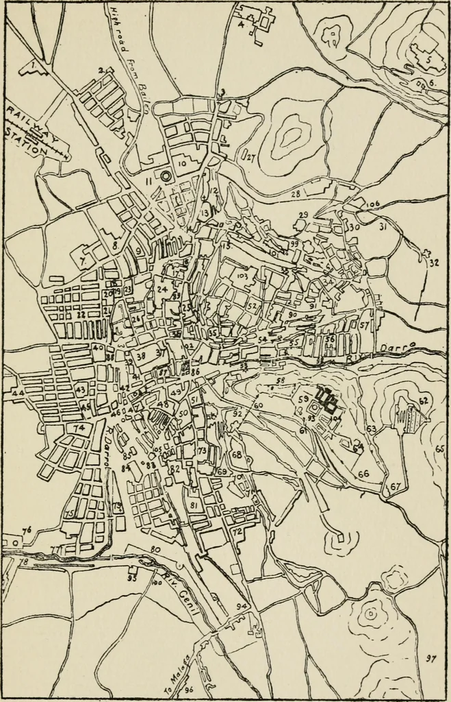 An illustration from Granada and the Alhambra, a brief description of the ancient city of Granada, with a particular account of the Moorish palace, 1907, leaf 129
