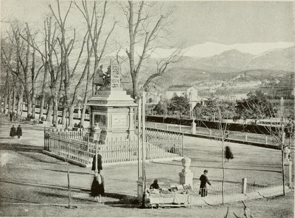 An illustration from Granada and the Alhambra, a brief description of the ancient city of Granada, with a particular account of the Moorish palace, 1907, leaf 143