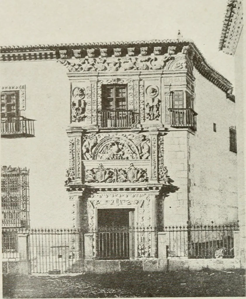 An illustration from Granada and the Alhambra, a brief description of the ancient city of Granada, with a particular account of the Moorish palace, 1907, leaf 150