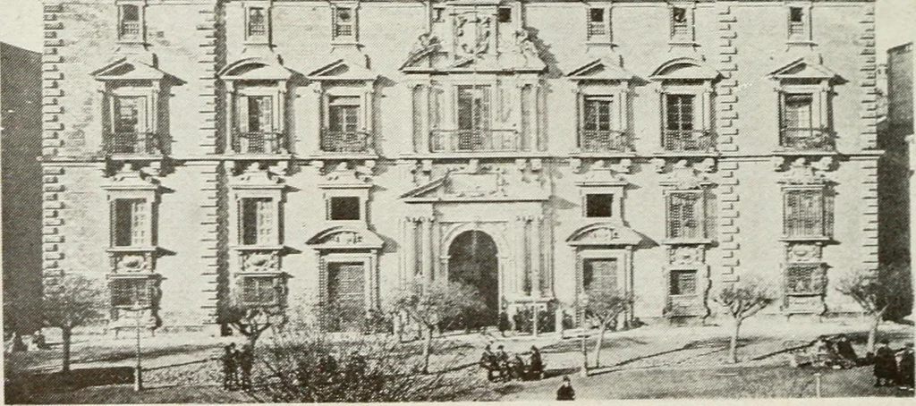 An illustration from Granada and the Alhambra, a brief description of the ancient city of Granada, with a particular account of the Moorish palace, 1907, leaf 150