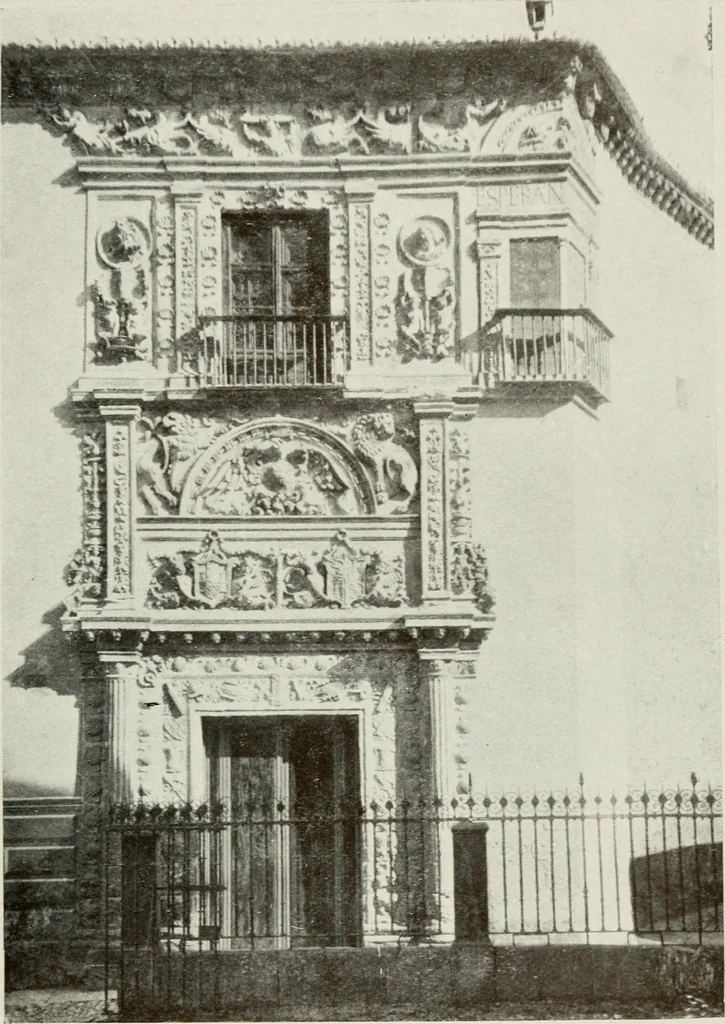 An illustration from Granada and the Alhambra, a brief description of the ancient city of Granada, with a particular account of the Moorish palace, 1907, leaf 151