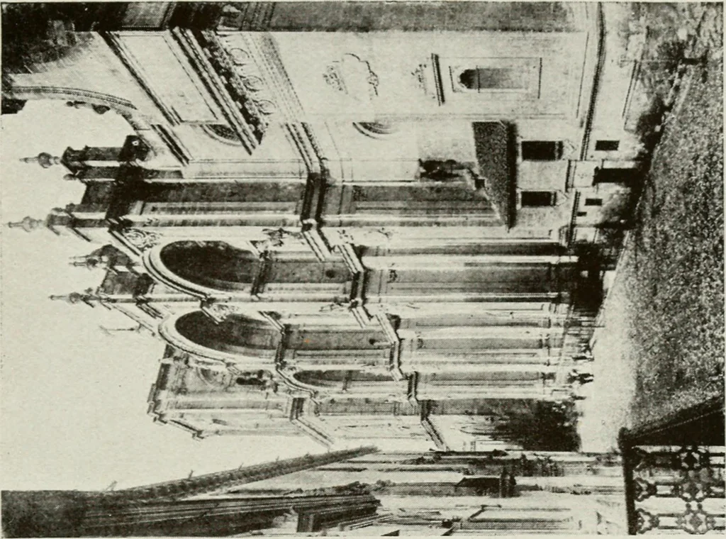 An illustration from Granada and the Alhambra, a brief description of the ancient city of Granada, with a particular account of the Moorish palace, 1907, leaf 177