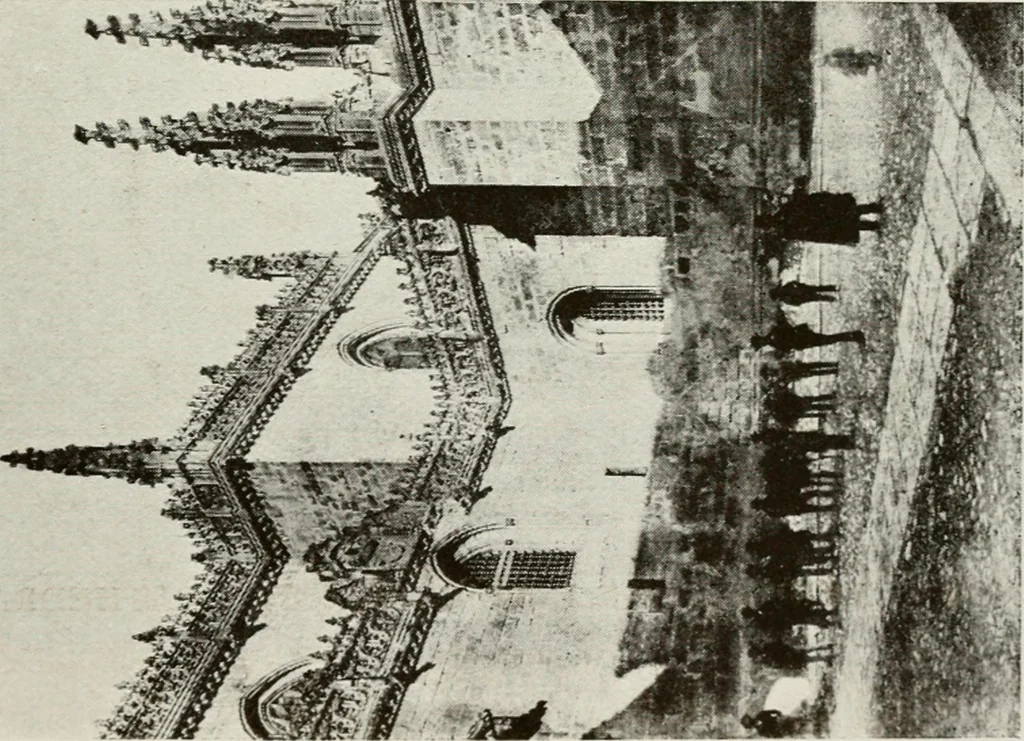 An illustration from Granada and the Alhambra, a brief description of the ancient city of Granada, with a particular account of the Moorish palace, 1907, leaf 177
