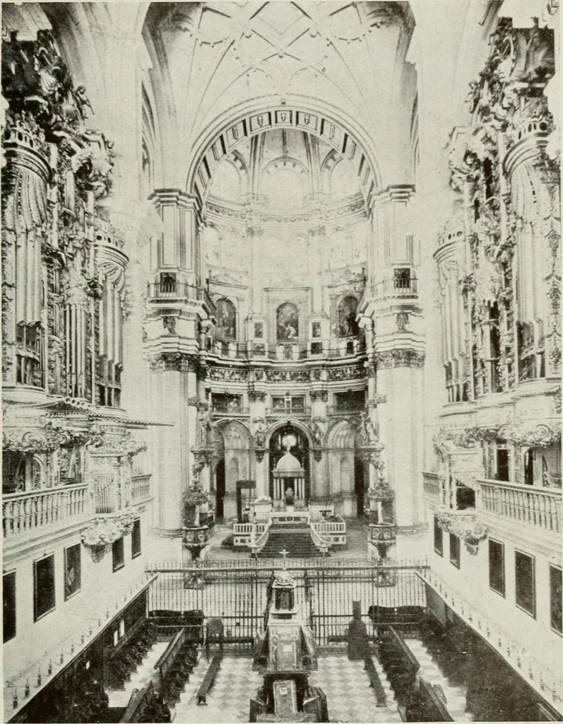 An illustration from Granada and the Alhambra, a brief description of the ancient city of Granada, with a particular account of the Moorish palace, 1907, leaf 181