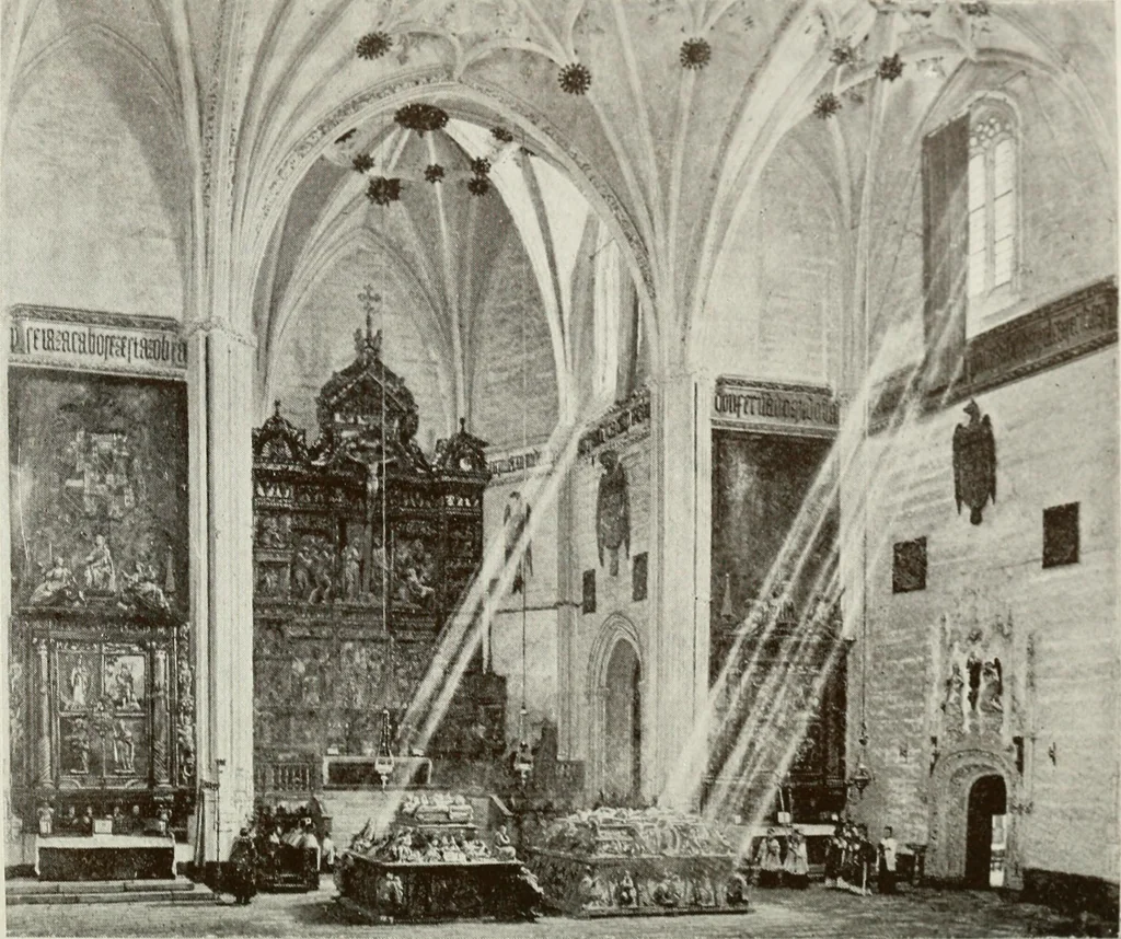 An illustration from Granada and the Alhambra, a brief description of the ancient city of Granada, with a particular account of the Moorish palace, 1907, leaf 186