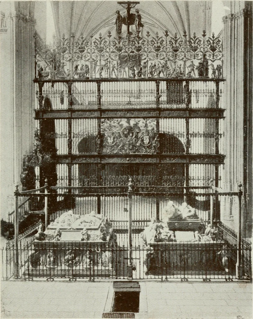 An illustration from Granada and the Alhambra, a brief description of the ancient city of Granada, with a particular account of the Moorish palace, 1907, leaf 187