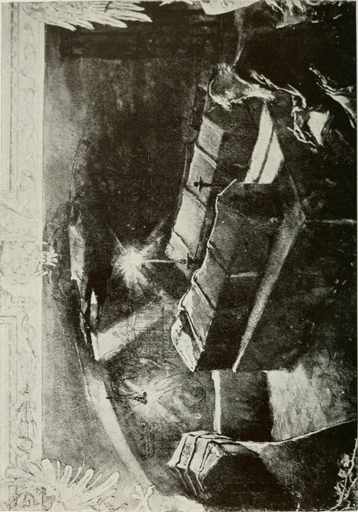 An illustration from Granada and the Alhambra, a brief description of the ancient city of Granada, with a particular account of the Moorish palace, 1907, leaf 188