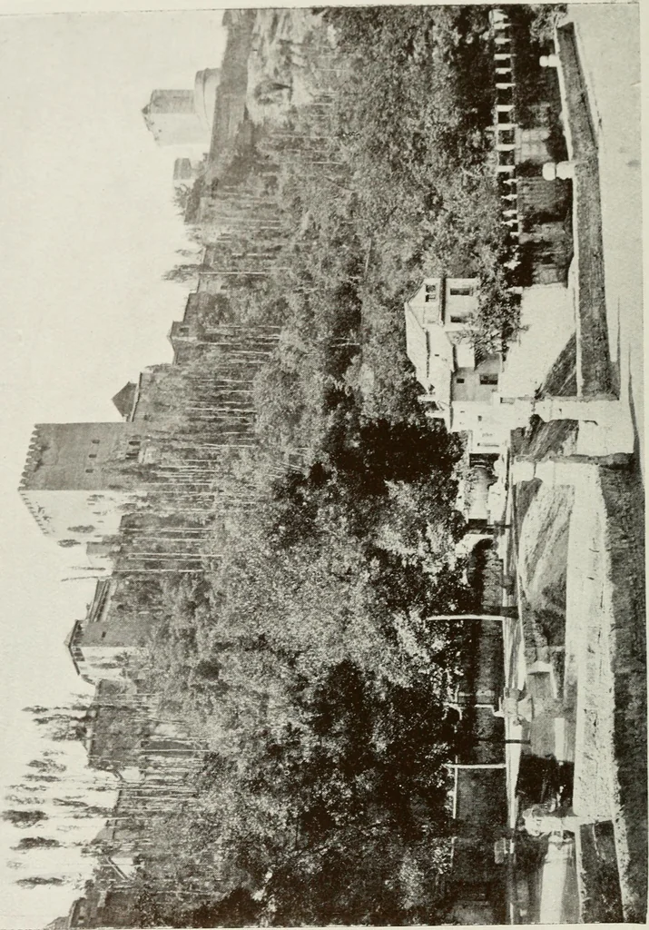 An illustration from Granada and the Alhambra, a brief description of the ancient city of Granada, with a particular account of the Moorish palace, 1907, leaf 202