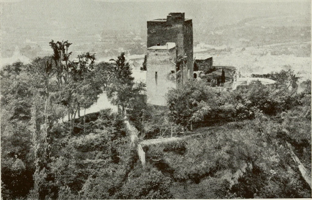 An illustration from Granada and the Alhambra, a brief description of the ancient city of Granada, with a particular account of the Moorish palace, 1907, leaf 203