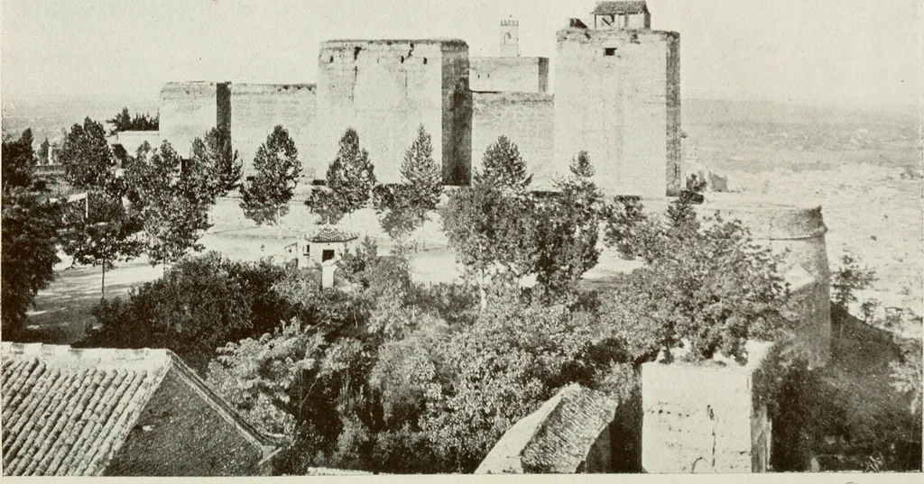 An illustration from Granada and the Alhambra, a brief description of the ancient city of Granada, with a particular account of the Moorish palace, 1907, leaf 204