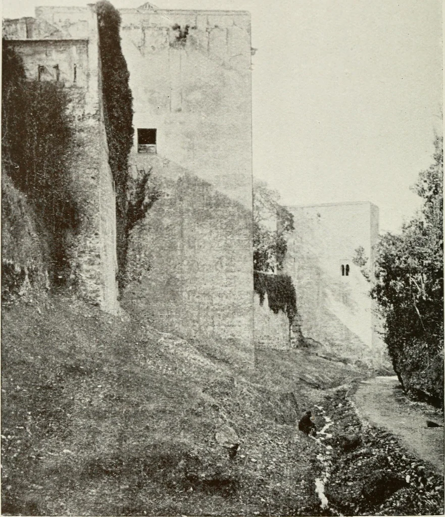 An illustration from Granada and the Alhambra, a brief description of the ancient city of Granada, with a particular account of the Moorish palace, 1907, leaf 206