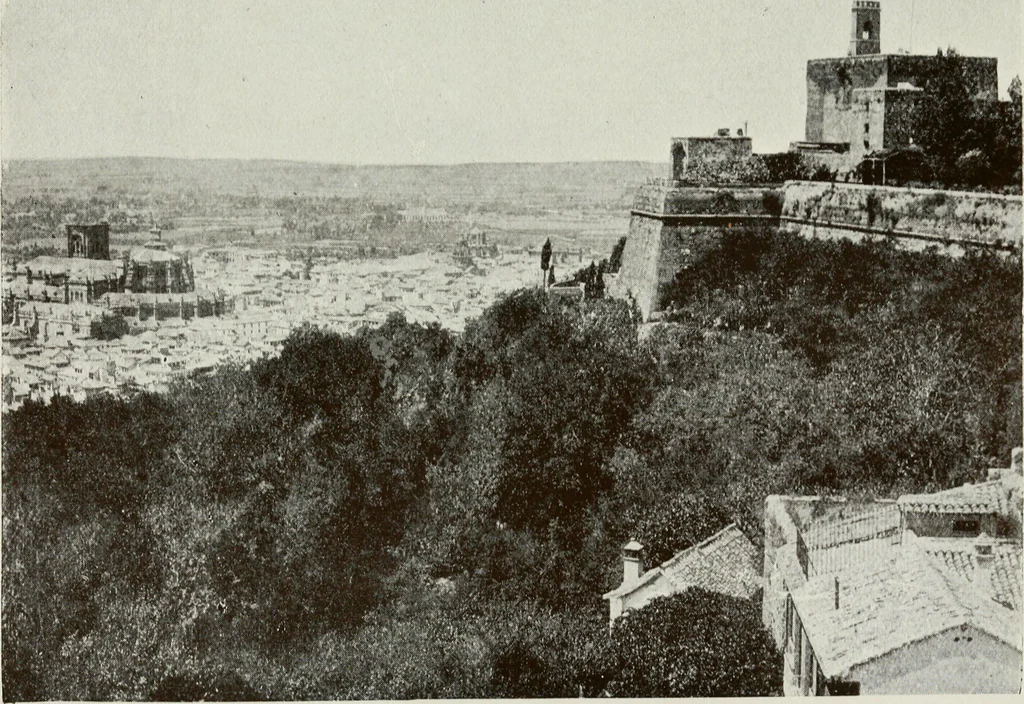 An illustration from Granada and the Alhambra, a brief description of the ancient city of Granada, with a particular account of the Moorish palace, 1907, leaf 207
