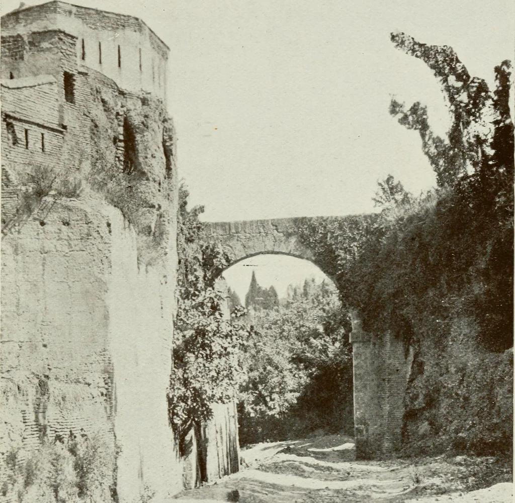 An illustration from Granada and the Alhambra, a brief description of the ancient city of Granada, with a particular account of the Moorish palace, 1907, leaf 209