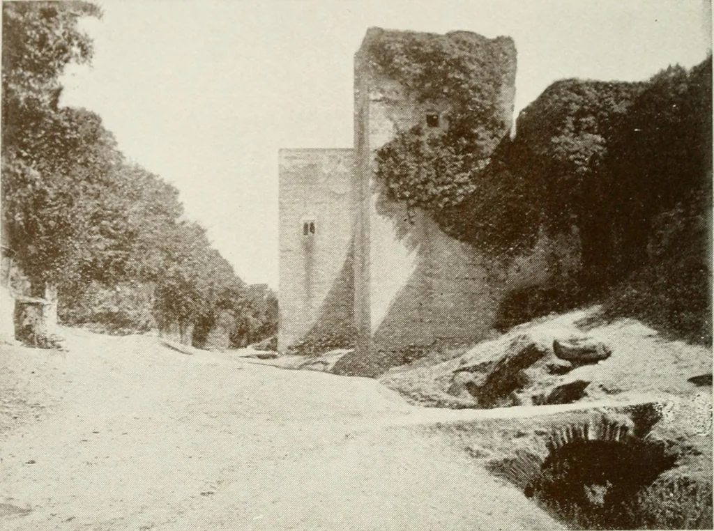 An illustration from Granada and the Alhambra, a brief description of the ancient city of Granada, with a particular account of the Moorish palace, 1907, leaf 216