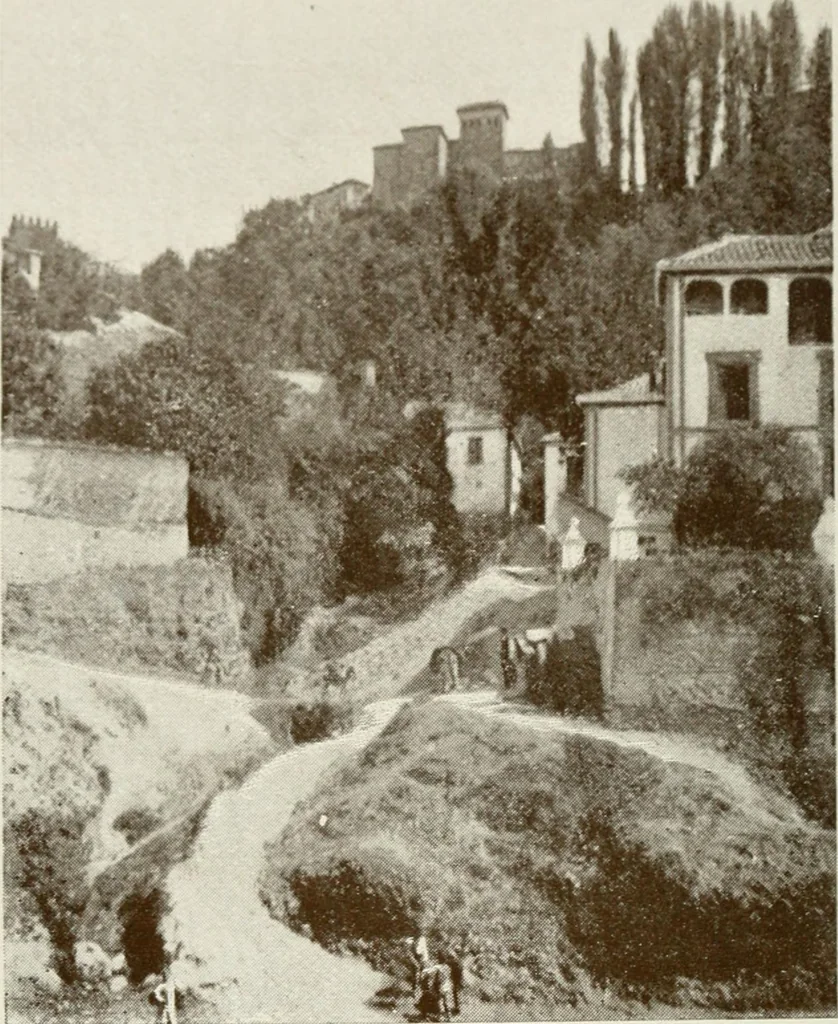 An illustration from Granada and the Alhambra, a brief description of the ancient city of Granada, with a particular account of the Moorish palace, 1907, leaf 220
