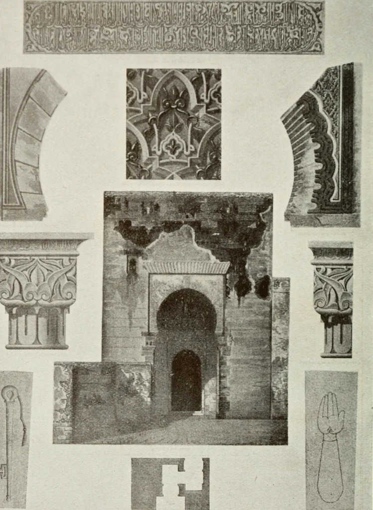 An illustration from Granada and the Alhambra, a brief description of the ancient city of Granada, with a particular account of the Moorish palace, 1907, leaf 226