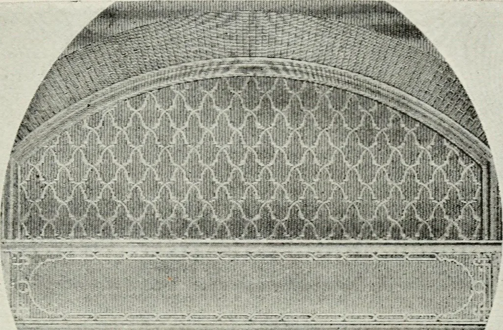 An illustration from Granada and the Alhambra, a brief description of the ancient city of Granada, with a particular account of the Moorish palace, 1907, leaf 229