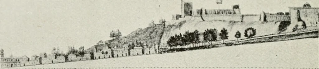 An illustration from Granada and the Alhambra, a brief description of the ancient city of Granada, with a particular account of the Moorish palace, 1907, leaf 232