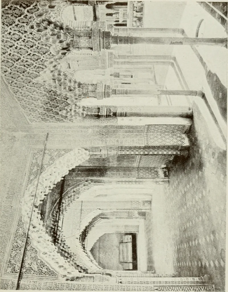 An illustration from Granada and the Alhambra, a brief description of the ancient city of Granada, with a particular account of the Moorish palace, 1907, leaf 235