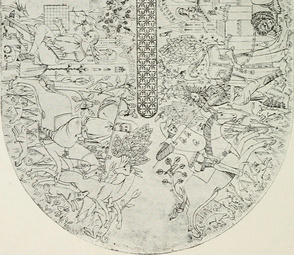 An illustration from Granada and the Alhambra, a brief description of the ancient city of Granada, with a particular account of the Moorish palace, 1907, leaf 244