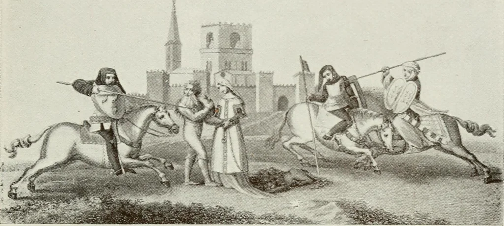An illustration from Granada and the Alhambra, a brief description of the ancient city of Granada, with a particular account of the Moorish palace, 1907, leaf 247