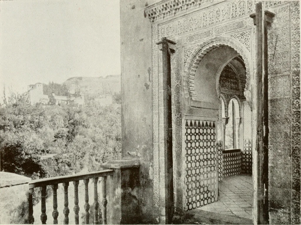 An illustration from Granada and the Alhambra, a brief description of the ancient city of Granada, with a particular account of the Moorish palace, 1907, leaf 250