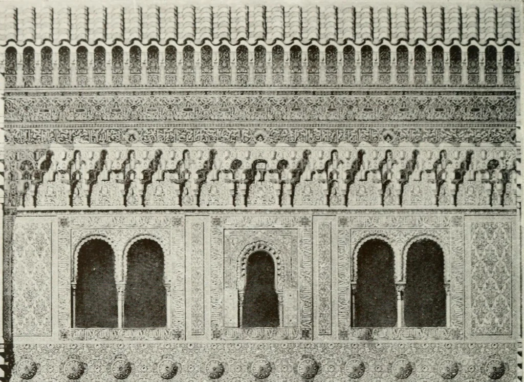 An illustration from Granada and the Alhambra, a brief description of the ancient city of Granada, with a particular account of the Moorish palace, 1907, leaf 252