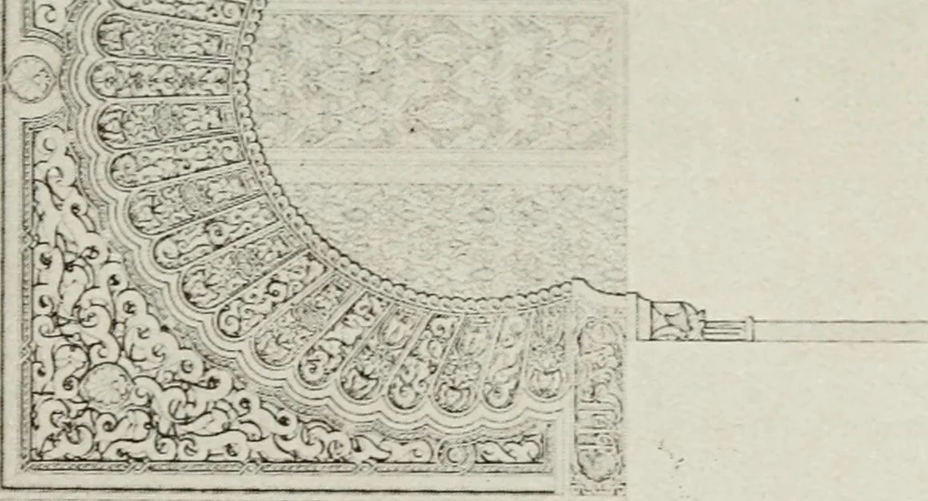 An illustration from Granada and the Alhambra, a brief description of the ancient city of Granada, with a particular account of the Moorish palace, 1907, leaf 261