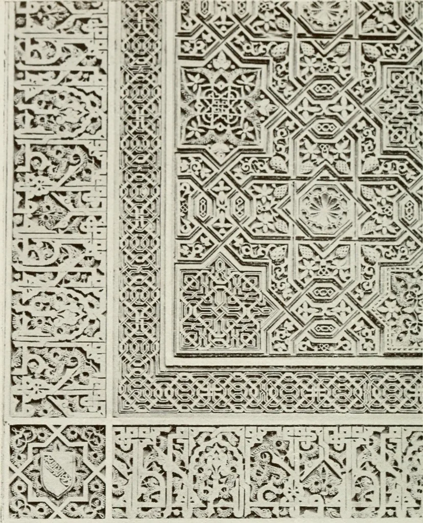 An illustration from Granada and the Alhambra, a brief description of the ancient city of Granada, with a particular account of the Moorish palace, 1907, leaf 266