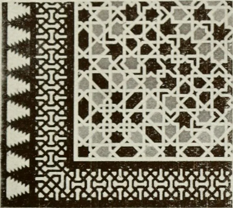 An illustration from Granada and the Alhambra, a brief description of the ancient city of Granada, with a particular account of the Moorish palace, 1907, leaf 273