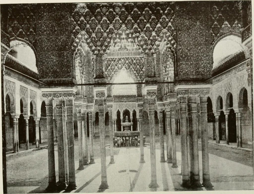 An illustration from Granada and the Alhambra, a brief description of the ancient city of Granada, with a particular account of the Moorish palace, 1907, leaf 278