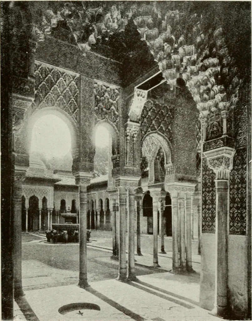 An illustration from Granada and the Alhambra, a brief description of the ancient city of Granada, with a particular account of the Moorish palace, 1907, leaf 279