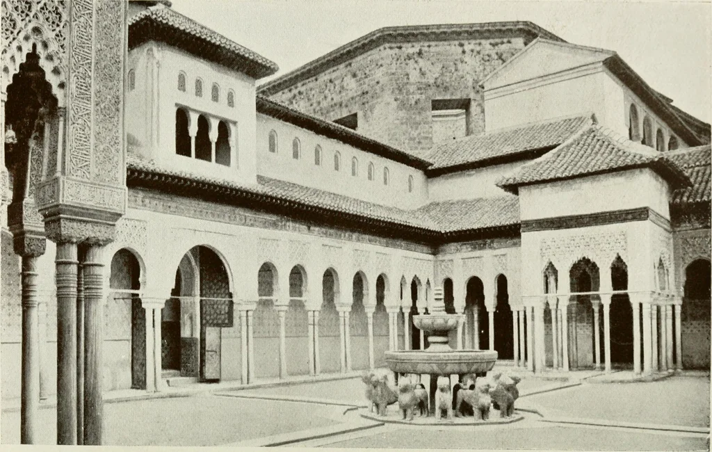 An illustration from Granada and the Alhambra, a brief description of the ancient city of Granada, with a particular account of the Moorish palace, 1907, leaf 284